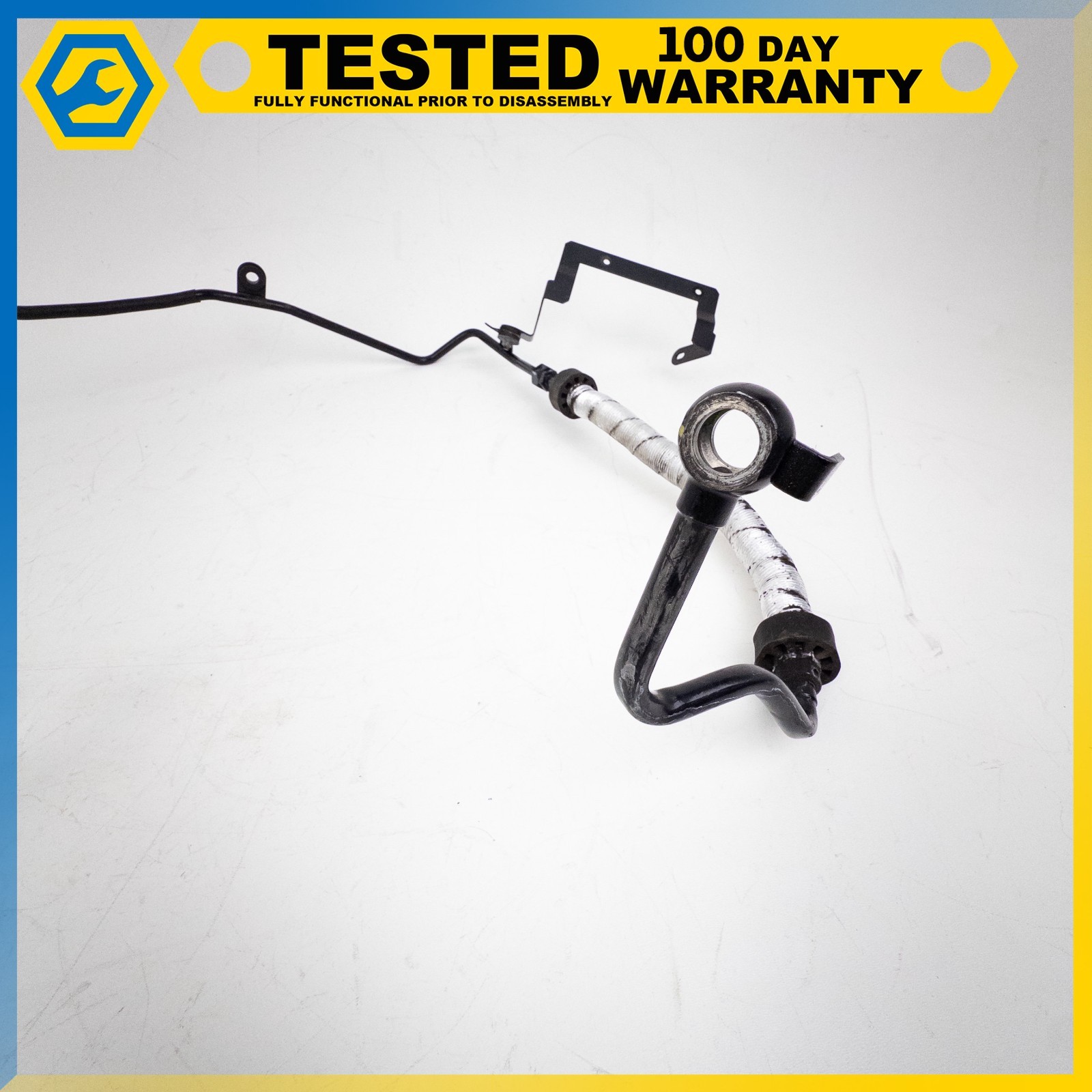 03-13 BENTLEY CONTINENTAL GT FLYING SPUR POWER STEERING HOSE PIPE W/BRACKET OEM