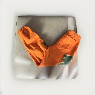 SP5DER BELUGA ORANGE SWEATPANTS