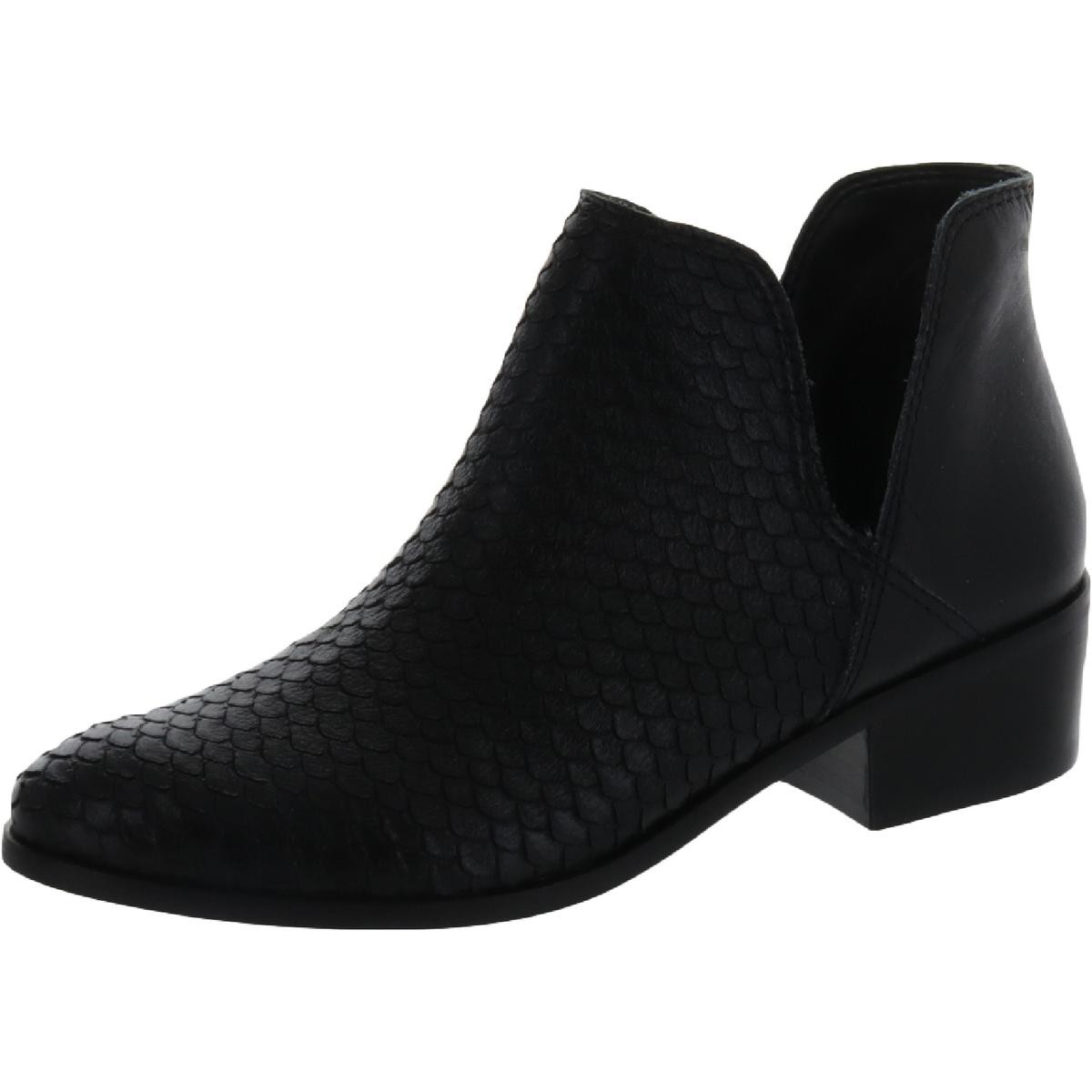 Женские ботильоны KAANAS Como из черной кожи, 5 средних размеров (B,M), BHFO 0595