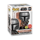 Funko Pop! Star Wars 604 Mandalorian with Darksaber Glow Exclusive