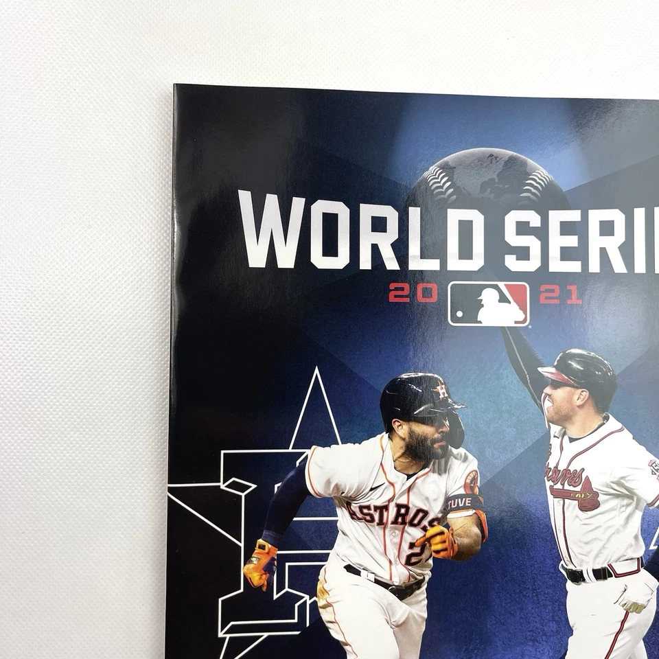 MLB World Series 2021 Official Program Magazine Houston Astros - Image 2 of 4