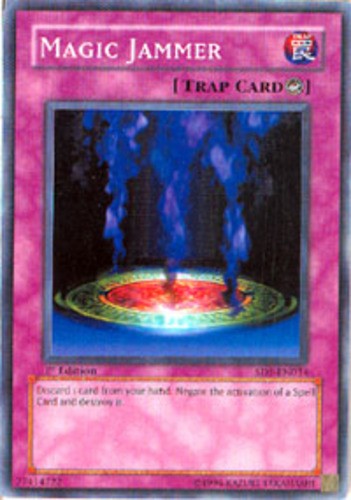 Magic Jammer - SD5-EN034 - Common - 1st Edition Heavily Played
