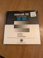 NOS Maxell UD 35-90 Sound Recording Tape Low Noise High Output Professional Use