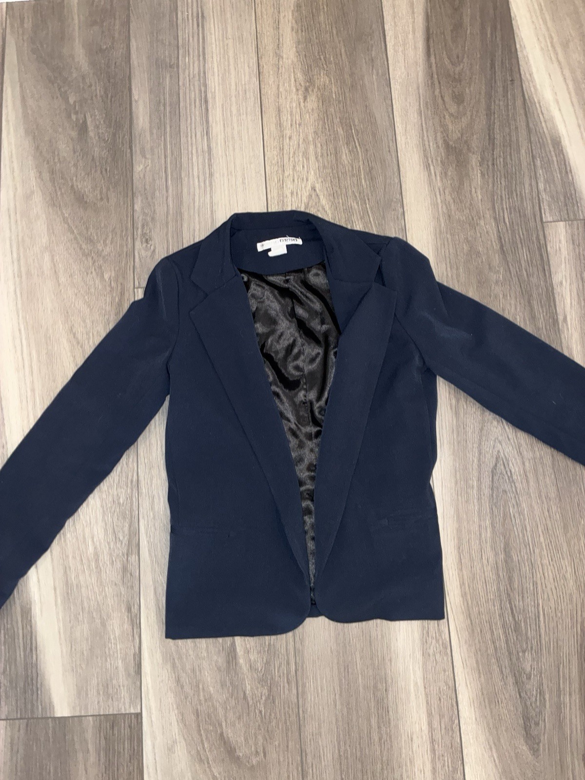 Necessary Objects Navy Blue Size Small Blazer Jac… - image 1