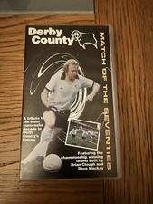 Derby County FC - Match Of The Seventies - VHS Tape