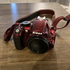 Nikon D3100 Digital SLR Camera Red Body Only