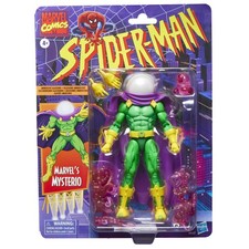 Marvel Legends Series Marvel's Mysterio  Retro Spider-Man Collectible 6-Inch Act