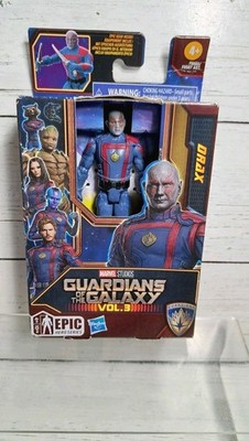 Marvel Guardians of the Galaxy Vol 3 Epic Hero Drax 4'' Action Figure 