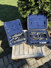 Selmer Model 1400 1401 Student Clarinet Lot Made in USA With Cases MP s