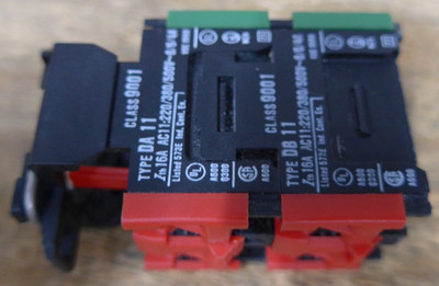 Square D DA11 Class 9001 Contact Block 2S/NO +2Ö/NC