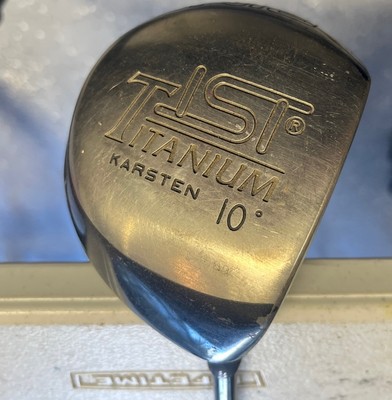 Ping ISI Titanium Karsten 10° Driver Right Handed 350 Series Stiff Flex Aldila