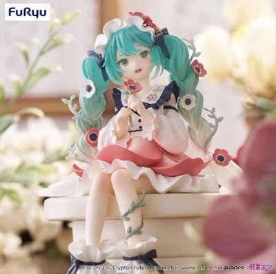 Hatsune Miku Flower Fairy Anemone Noodle Stopper Figure FuRyu * New