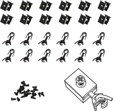 HP0887M 6 Pairs HO Scale 1:87 Horn Coupler Hook 17Mm E-Z Mate Magnetic Knuckle C