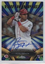 2016 Topps Chrome Youth Impact 78/150 Jose Peraza #YIA-JP Auto 5l1