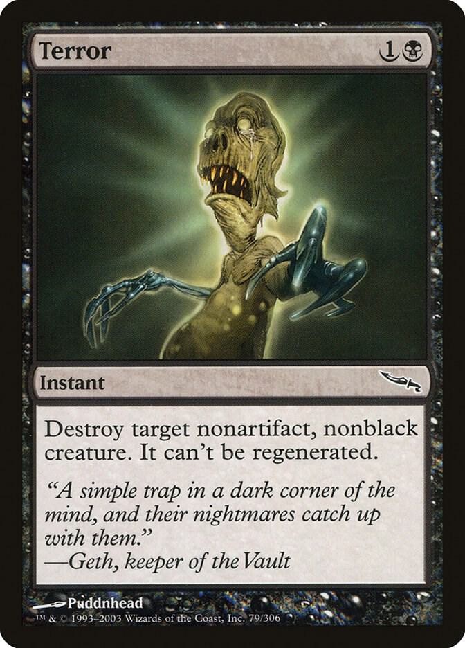 Terror 79 C Mirrodin Magic: The Gathering NM/M