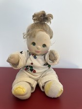 Bambola Mattel vintage My Child 1985 capelli biondi occhi marroni bambina