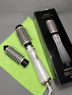 2 in 1 Heißluft Styler Kamm 38 mm 50 mm Locken Rundbürste Rotierend Trockner