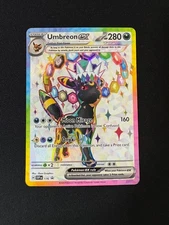 2025 Pokemon Prismatic Evolutions Umbreon EX Tera Black Star Promo #176