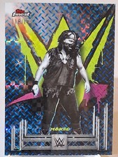 Topps 2025 Finest WWE Mankind Blue Checkerboard Refractor Serial /149 #7