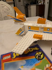 LEGO Jack Stone: Air Patrol Jet (4619) and 4613 Complete with mini-figures