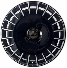 24 Flow Forged Wheels Fit Chevy Silverado Tahoe Suburban Floater Caps New 4