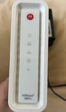 Motorola SURFboard Modem 400 Series Model SB6141  Power Cords & 3 Other Cords