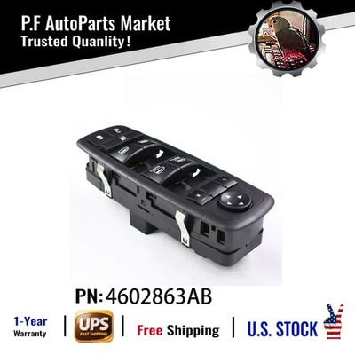 4602863AB Master Electric Window Switch Fits For Dodge Ram 1500 Driver Side LH
