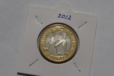 🧭 🇫🇮 FINLAND 5 EURO 2012 BIMETAL IIHF Hockey World Championship B89 #6572