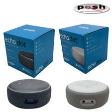 Amazon Echo Dot C78MP8 Alexa Smart Speaker Black/White Open Box