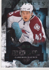 11-12 Artifacts Cameron Gaunce /99 Rookie EMERALD GREEN Colorado Avalanche 2011