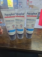 3x Aquaphor Healing Ointment Protectant Touch-Free 3 Oz Exp: 2027 