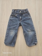 Vintage Levi  s Jeans Baby Toddler Straight Blue Size 0 - S.F. Cal. 302-0117 USA