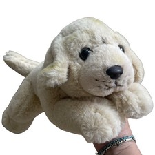 FAO Schwarz Labrador Cuddly Lying Plush Stuffed Animal Adopt A Pets 15"