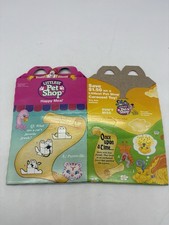 McDonald's Happy Meal Toy Boxes Littlest Pet Shop