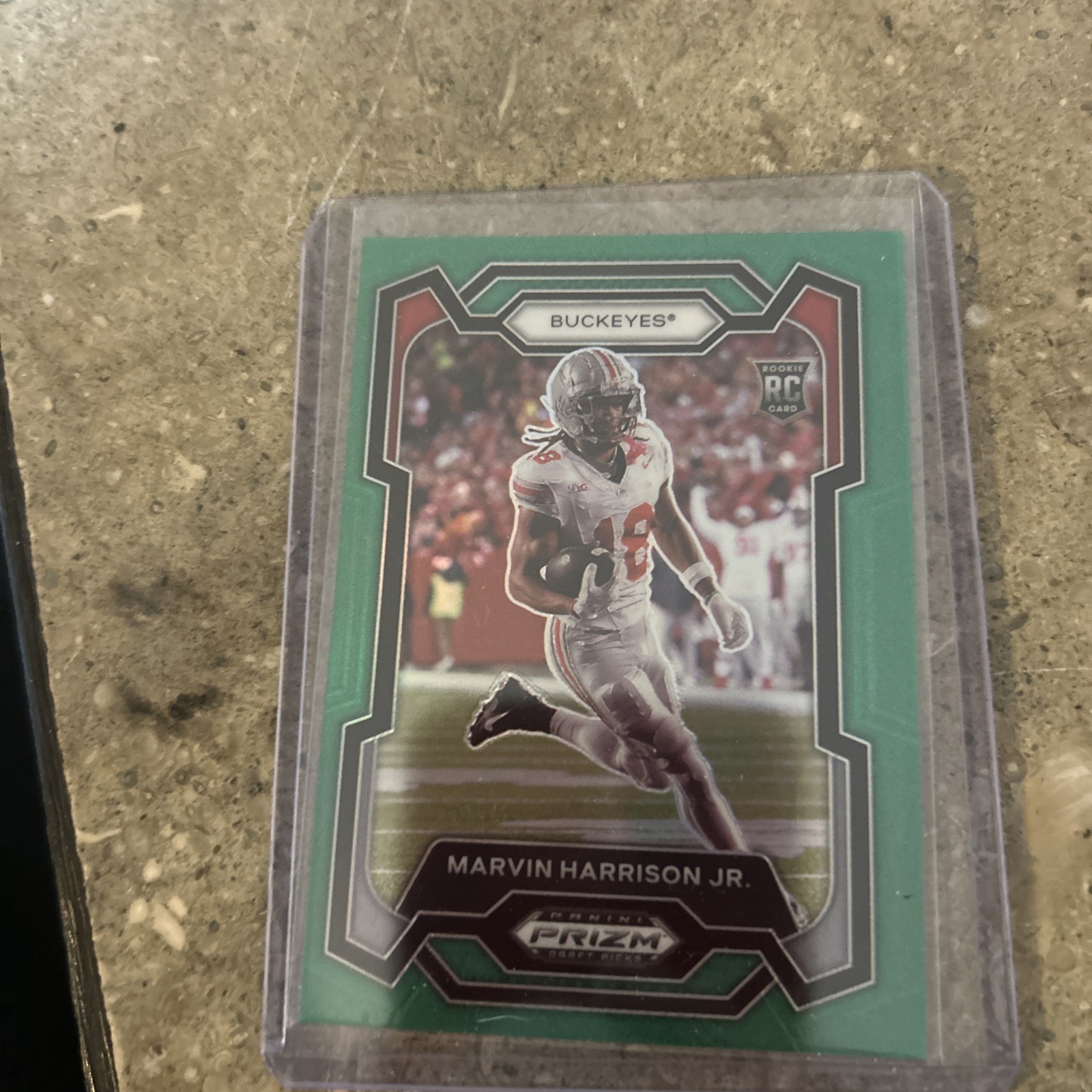 2024 Panini Prizm Draft Picks - Marvin Harrison Jr. #104 Green Prizm (RC)