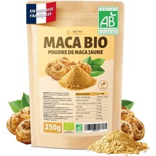 Maca Bio - 250g Poudre de Maca Jaune Bio