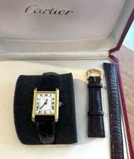 Cartier Pre-Mast Tank Sm Manual Winding Buckle Box Included 14