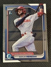 2024 Bowman Chrome 1st PROSPECT ROOKIE Raylin Heredia Item 10