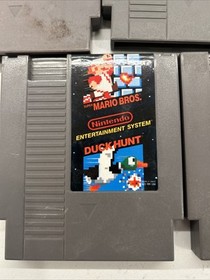 Nintendo NES 5 Game Lot! Mario Brothers, Ring King, Karate Champ, Baseball loade