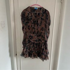 Ulla Johnson Floral Ruffle Dress