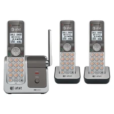 At&T Three Handset Cordless Telephone With Caller ID/Call Waiting, CL81301