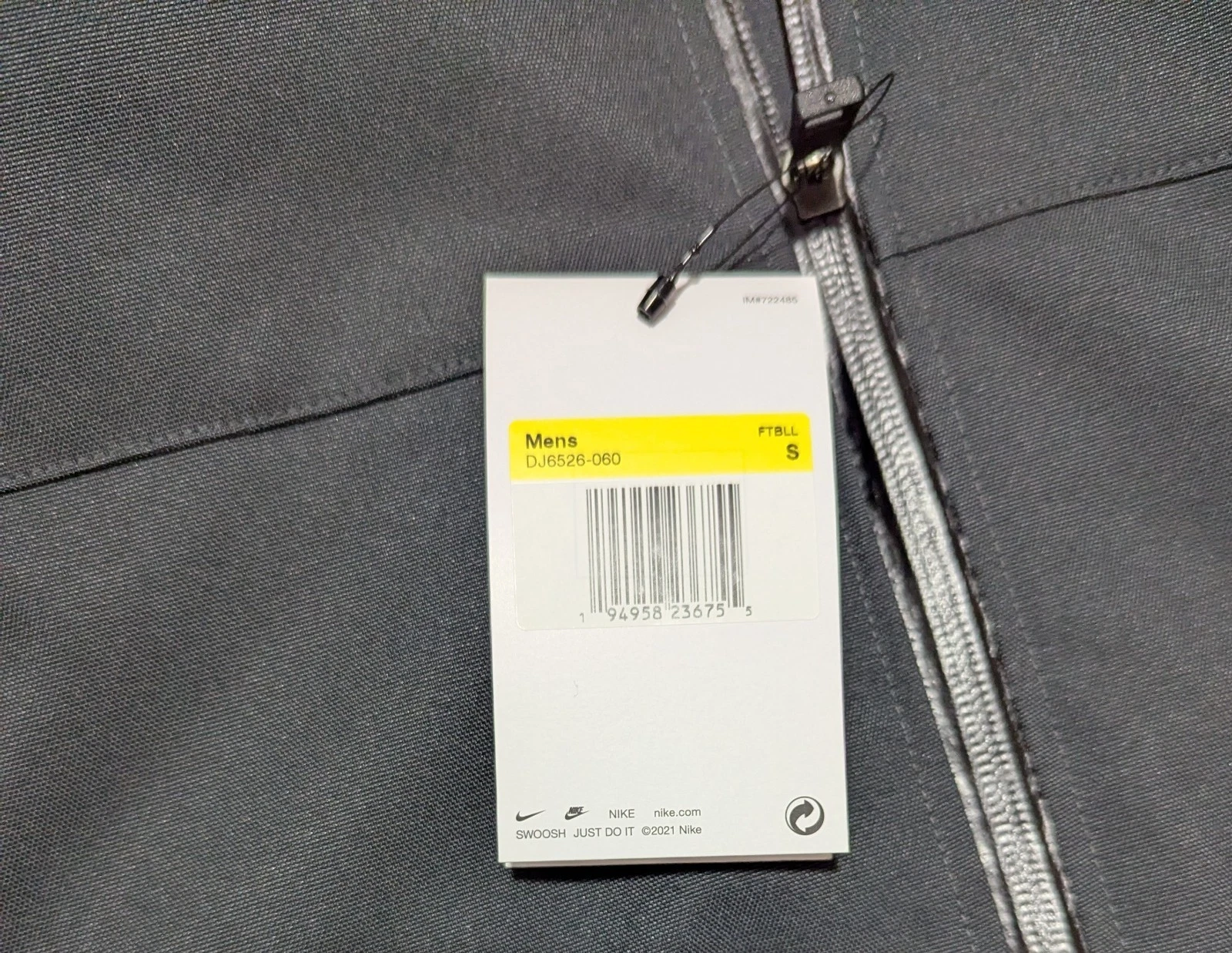 Nike Sideline 550 Duck Down Puffer DJ6526 060 man grey jacket sz L XL Brand New - product detail image 2