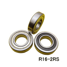 Steel Inch Bearing R16ZZ R16-2RS 25.4x50.8x12.7mm for Industrial Equipment