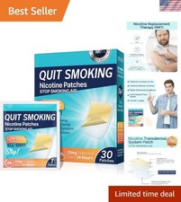 Step 1 Quit Patches - 30 Count 21mg Nicotine for Effective Smoking Cessation