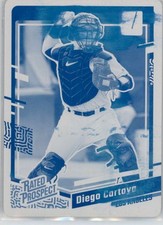 2023 Donruss Baseball Printing Plates Cyan 1/1 Pick From List 1-150