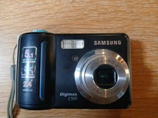 Samsung Digimax S500 5.1MP Digital Camera - Black ( Needs Battery)