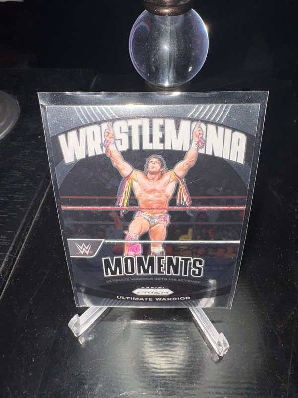 Ultimate Warrior 2024 Panini Prizm WWE WrestleMania Moments 23