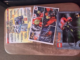 Lego Alpha Team Instruction Manuals Set 4796 And Second Set Manual As Well Lot