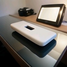 Toilet Cistern Lid White Center Flush 360×150mm