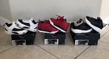3 Pairs Of Toddler Jordan Shoes. Size 5C
